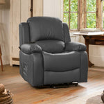 Glendale Electric Lift-assist Riser Recliner With Massage And Heat | Gray