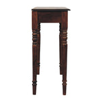 Solid Wood Heritage Turned-leg Console Table