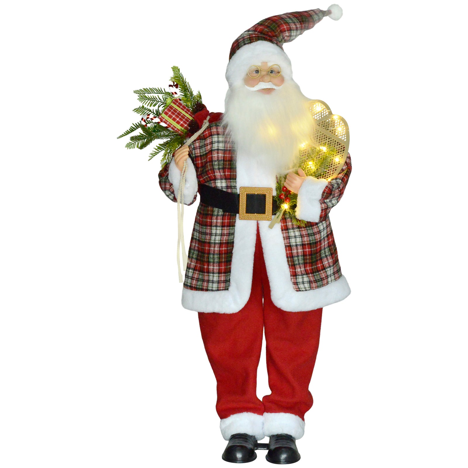 133cm Animated Santa Claus Sound Activated