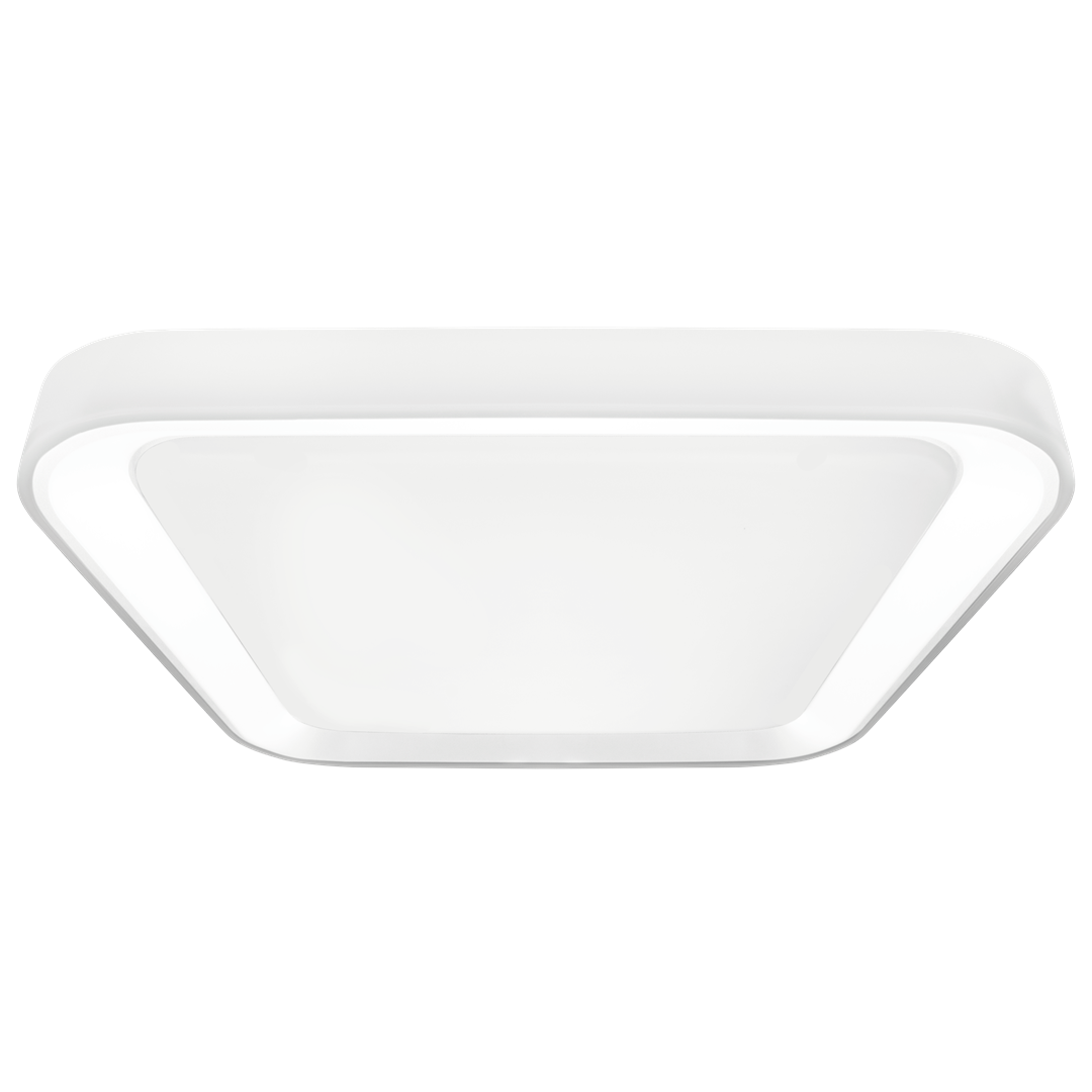Quadro Led Ceiling Lamp 40cm Stylish Modern Powerful Economical Full Remote Control | White