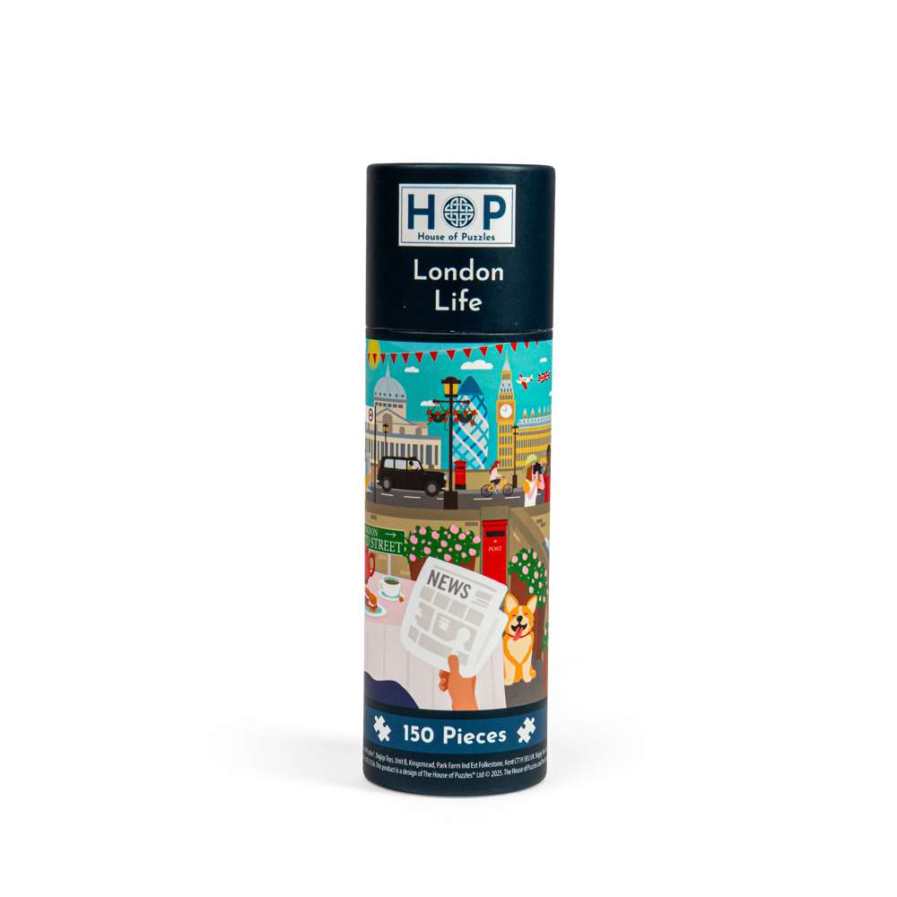 London Life Mini Jigsaw Puzzle Tube - 150 Piece
