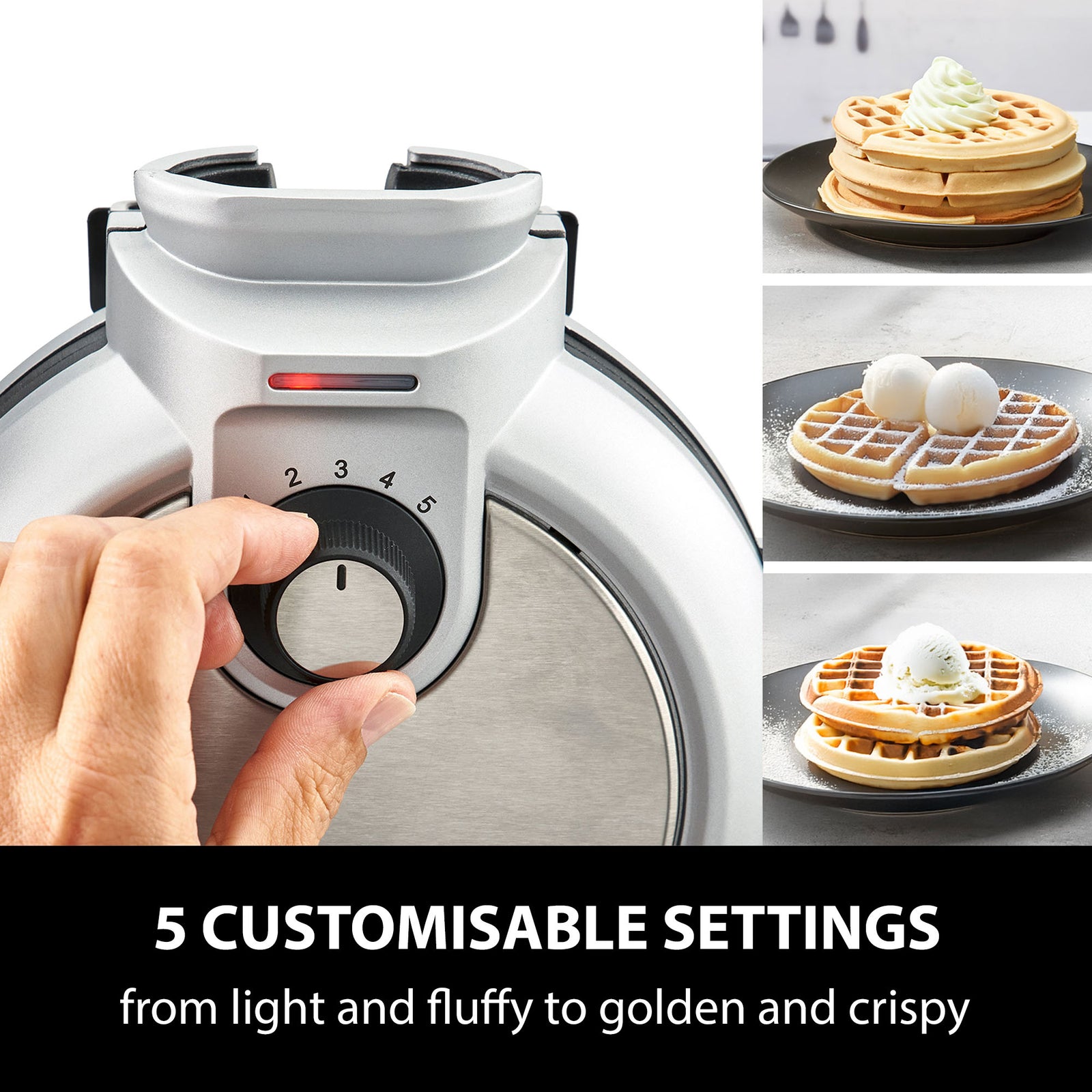 Waffleup Belgian Waffle Maker