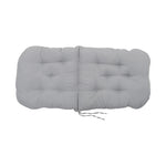 Rocking Chair Tufted Seat Pad Non-slip Seat Cushion | Light Grey