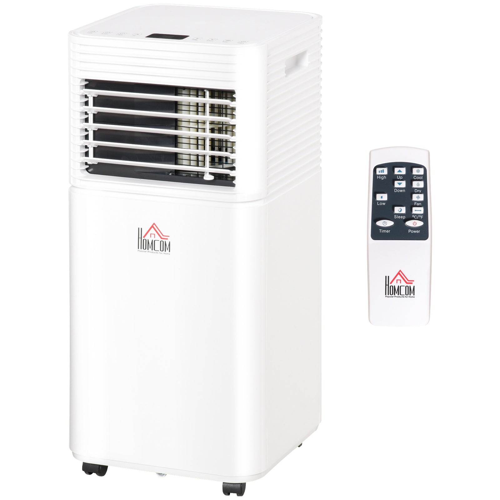 9000 Btu Portable Air Conditioner 4 Modes Timer