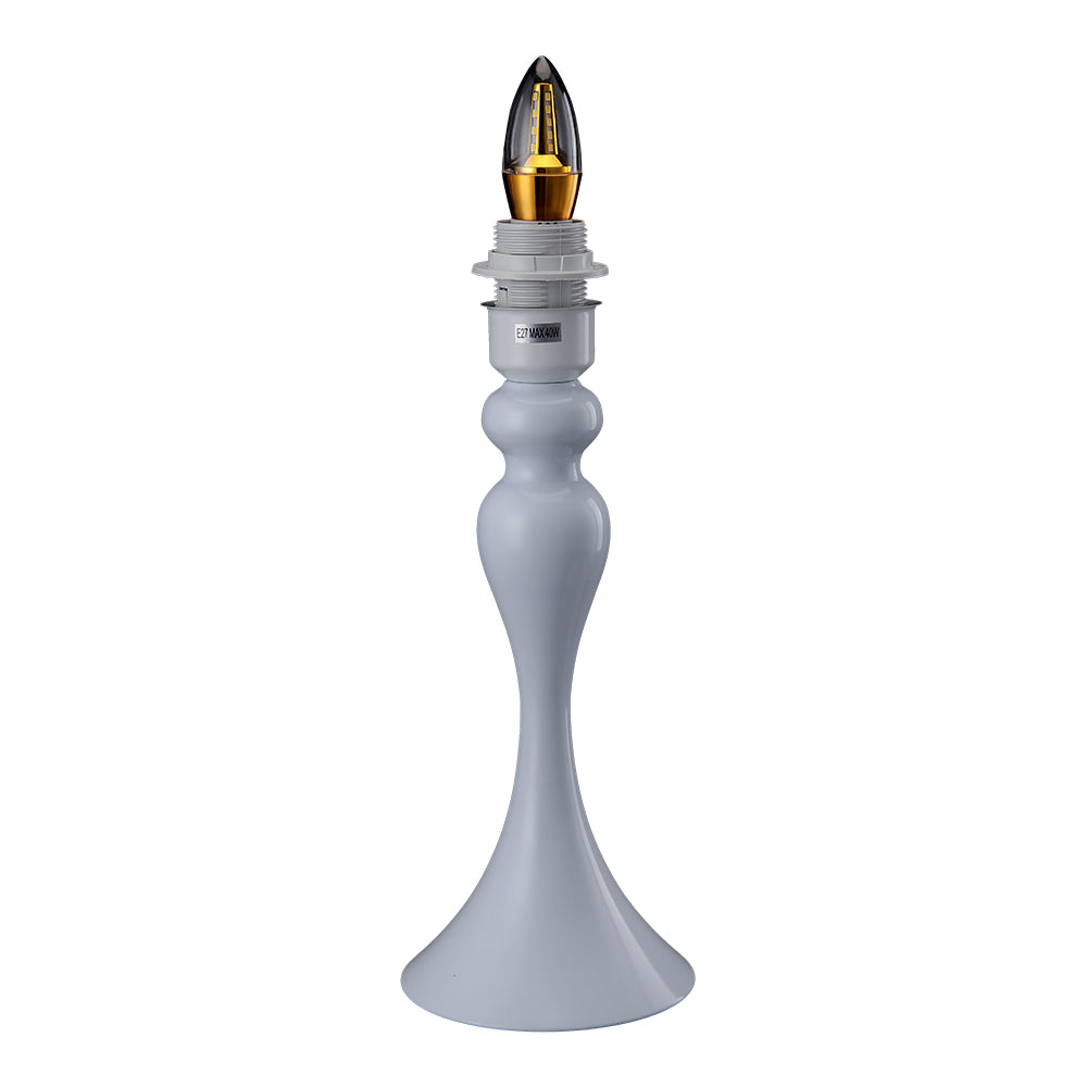 Accent Feather Table Lamp With Led Light