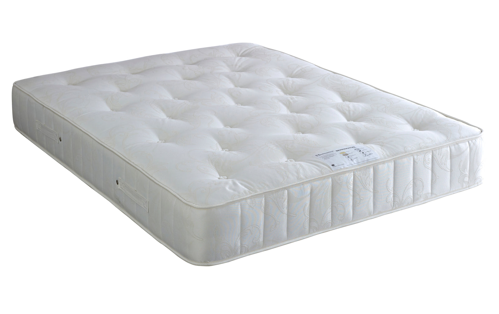 Berrington 1200 Pocket Sprung Natural Mattress | King | White