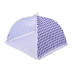 Mesh Food Cover Square Blue