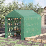 Polytunnel Walk-in Greenhouse 244x180x210cm