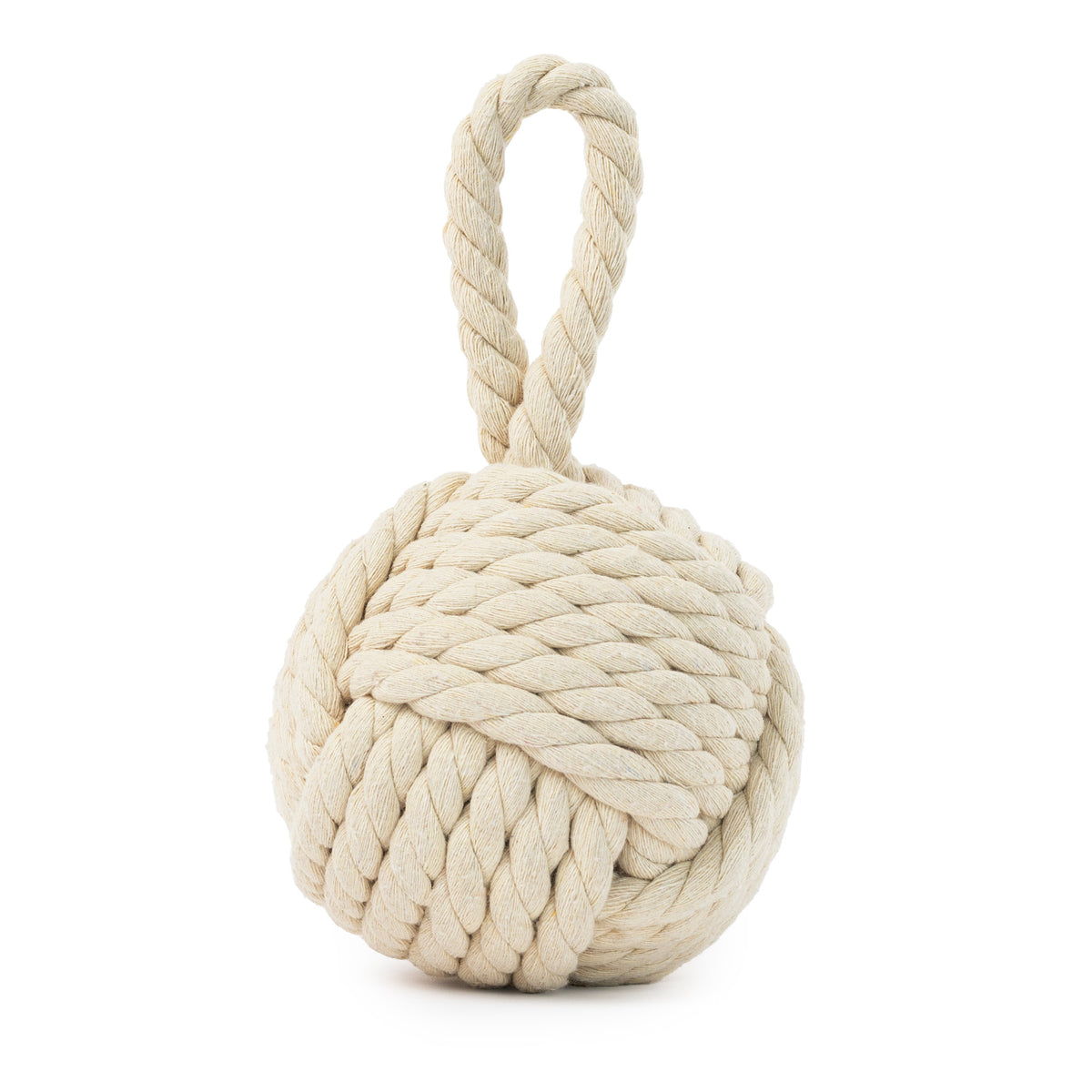 Livivo Weighted Rope Knot Door Stopper With Carry Handle