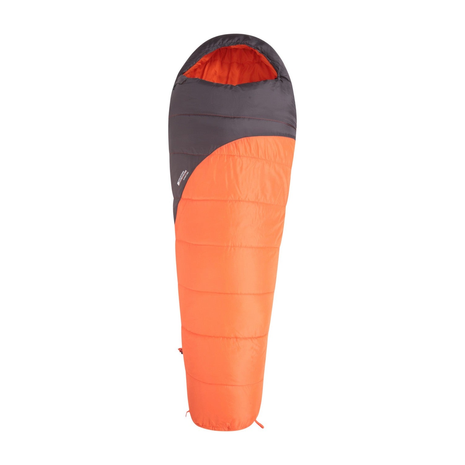 Summit 250 Left Zip Mummy Sleeping Bag | 200cm | Orange