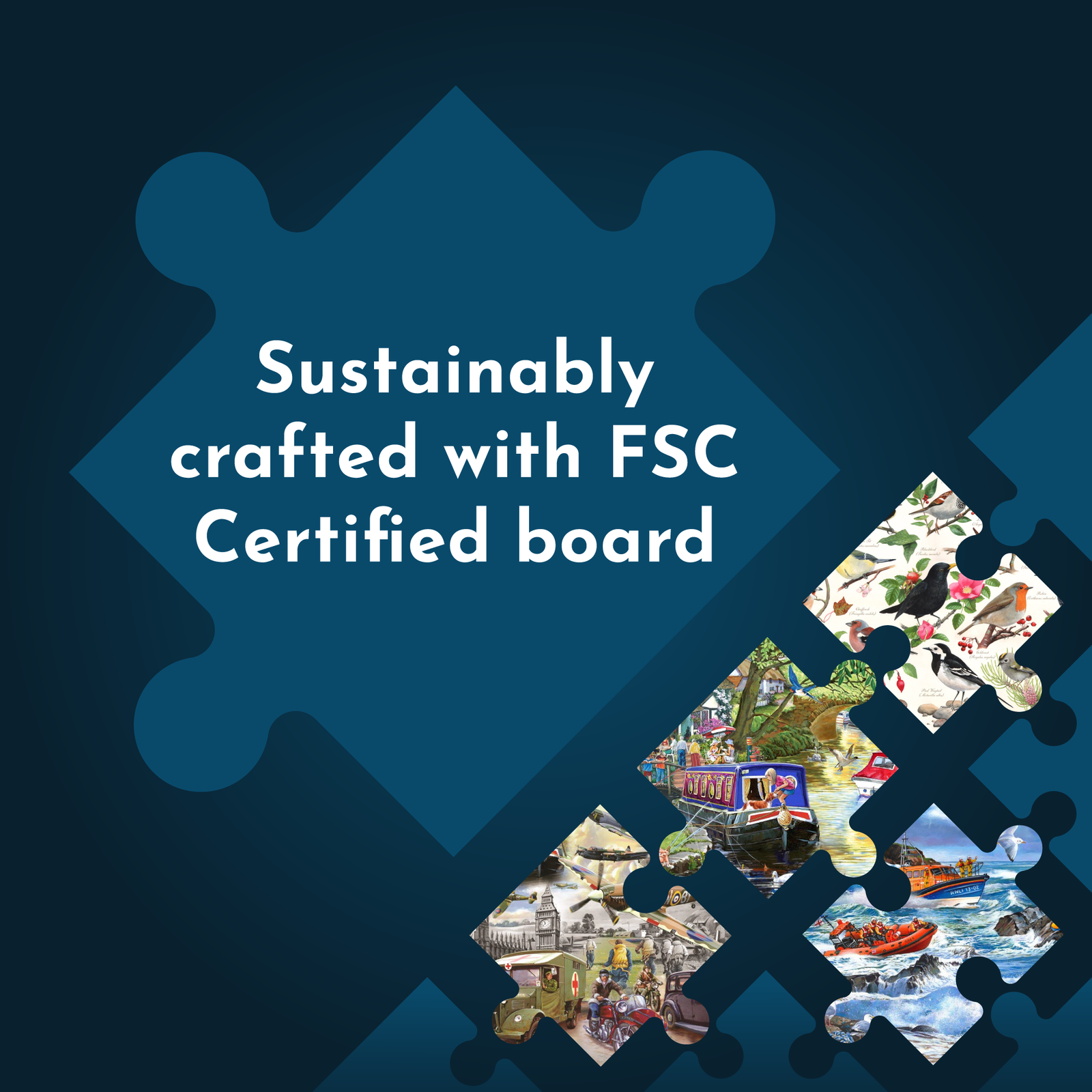 Delightful Dales - 1000 Piece Jigsaw Puzzle For Adults