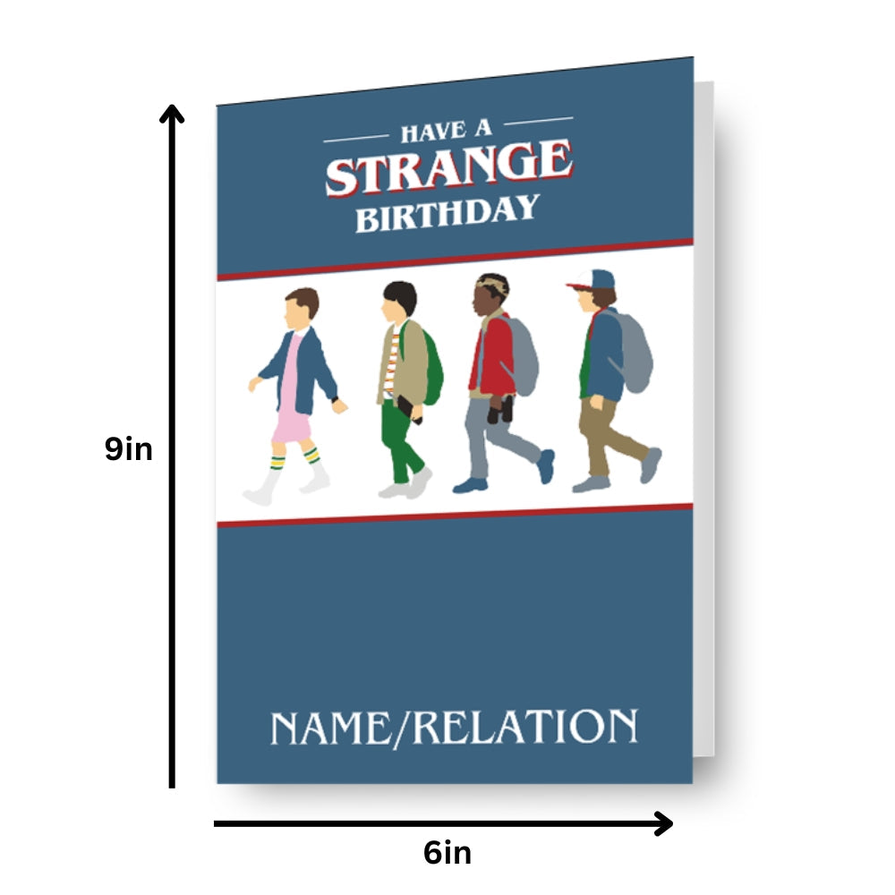 Personalised Birthday Card Official Product