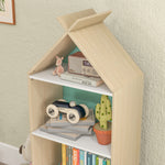 Kids Bookshelf With 3 Shelves, Drawer, Anti-tip Device, For Kids Room