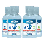 Anti-bacterial Hand Sanitiser Gel, Kills 99.9% Bacteria, 60ml | Set of 4
