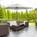 3m Patio Umbrella With Tilt And Crank | Gray