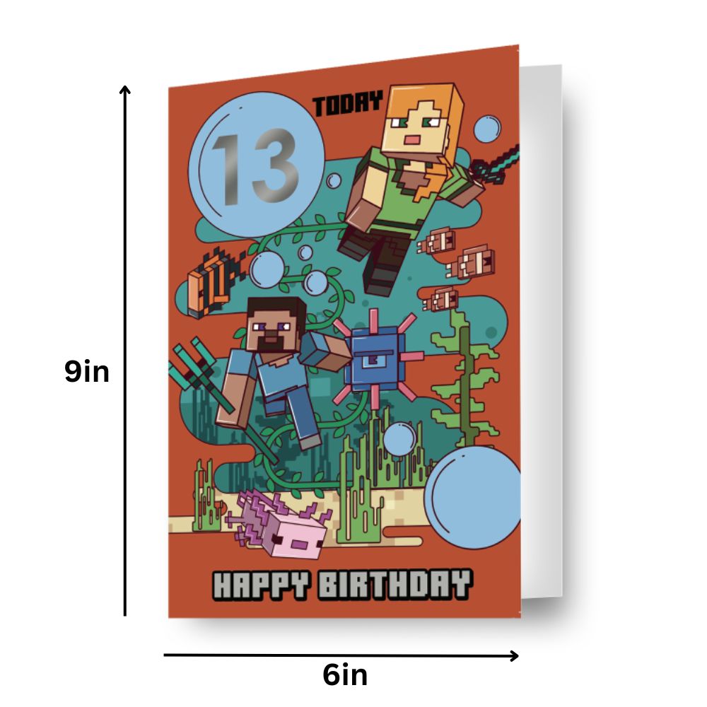 Age Sticker Birthday Card Official Product