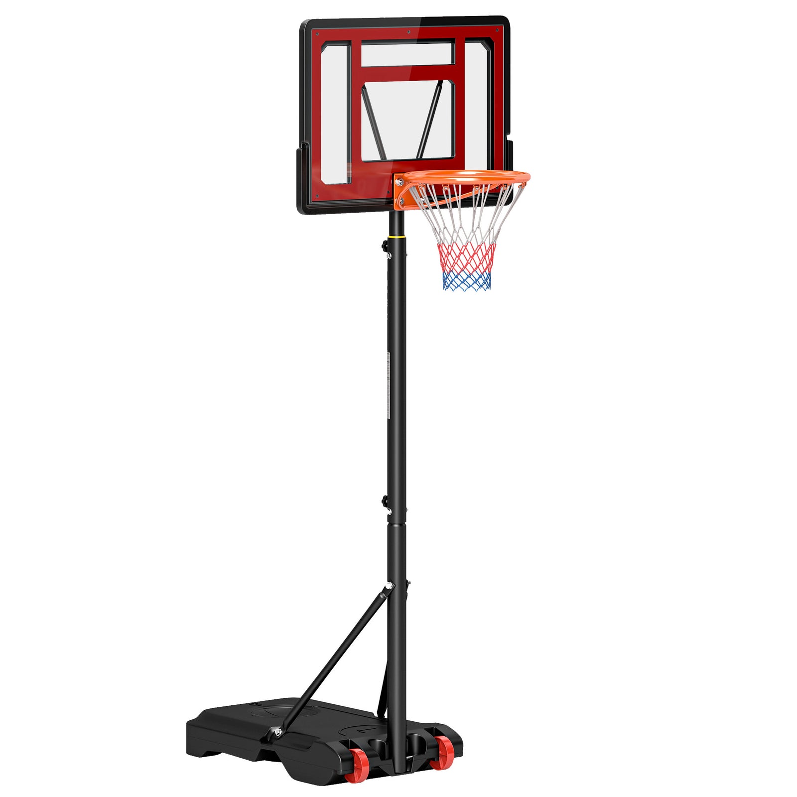 Adjustable Portable Basketball Stand 160-210cm | Black