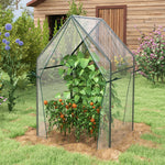 Portable Mini Tomato Greenhouse W/ Zipped Doors