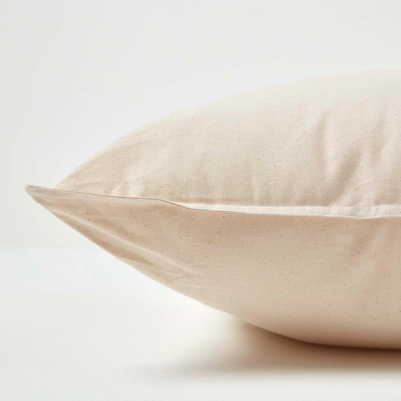 Organic Cotton Cushion Pad | 35cm x 30cm | Beige