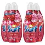 Laundry Washing Liquid Detergent Peony & Rose 2.6 Litre, 96 Washes, 4pk