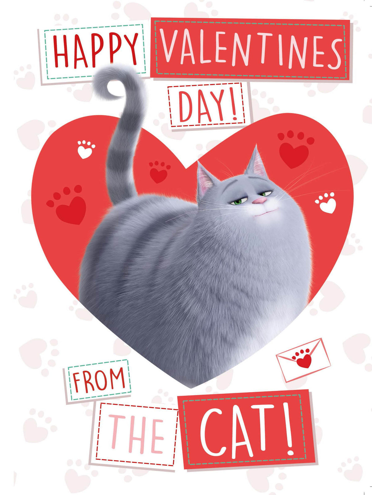 "from The Cat" Valentine's Day Card Official Product