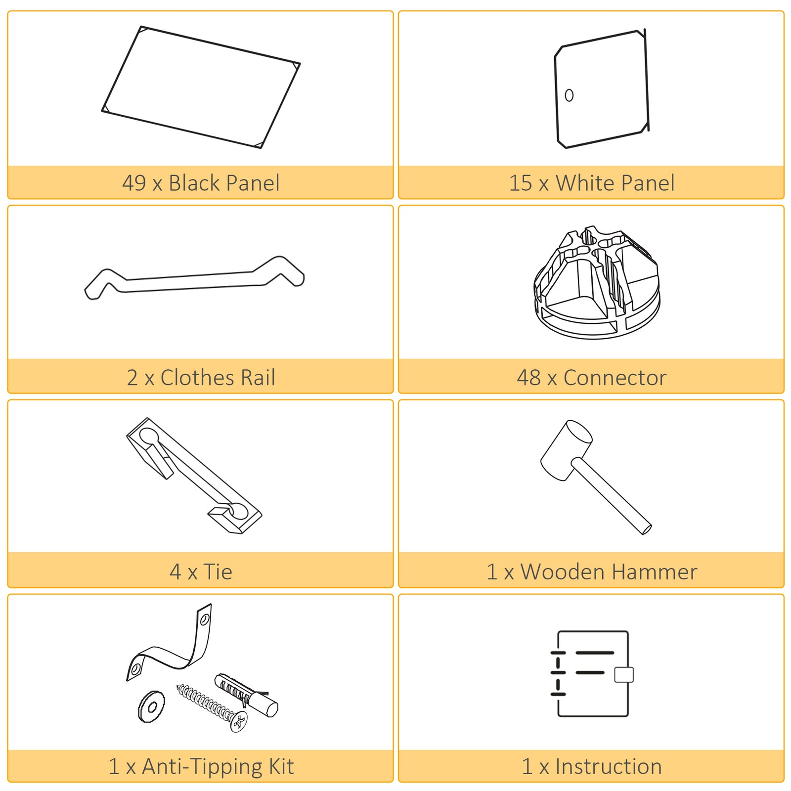 Cube Diy Wardrobe Portable Interlocking Plastic Modular