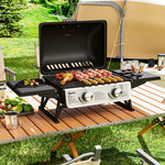 2 Burner Foldable Gas Bbq Grill