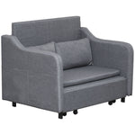 Pull Out Sofa Bed Fabric 2 Seater Sofa Couch For Living Room