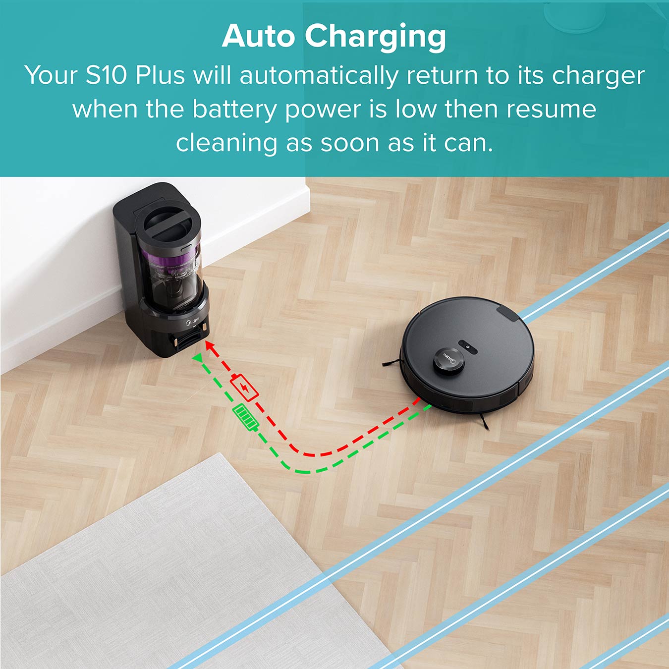 S10 Plus Robot Vacuum Cleaner