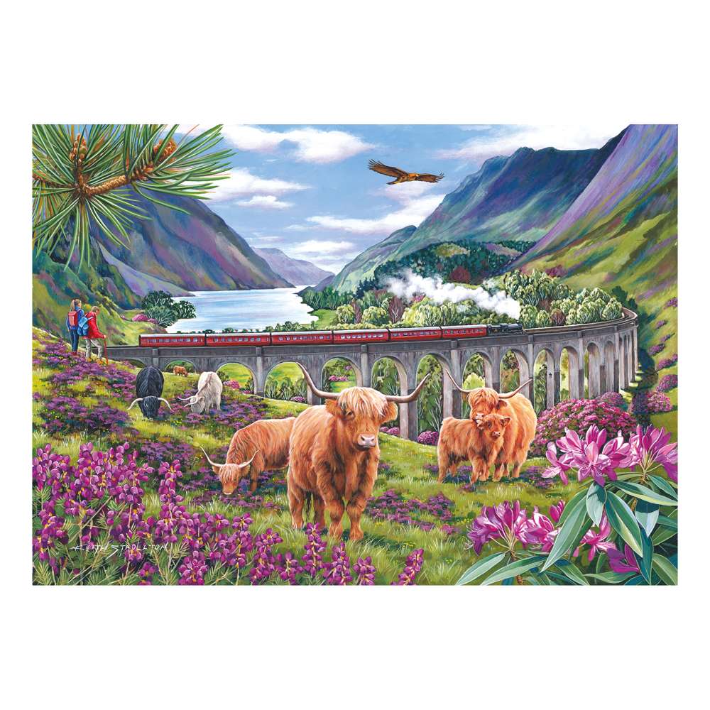 Glenfinnan Ladies Mini Jigsaw Puzzle Tube - 150 Piece