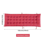 Sun Lounger Cushion Chair Sofa Cushion Cover | Red