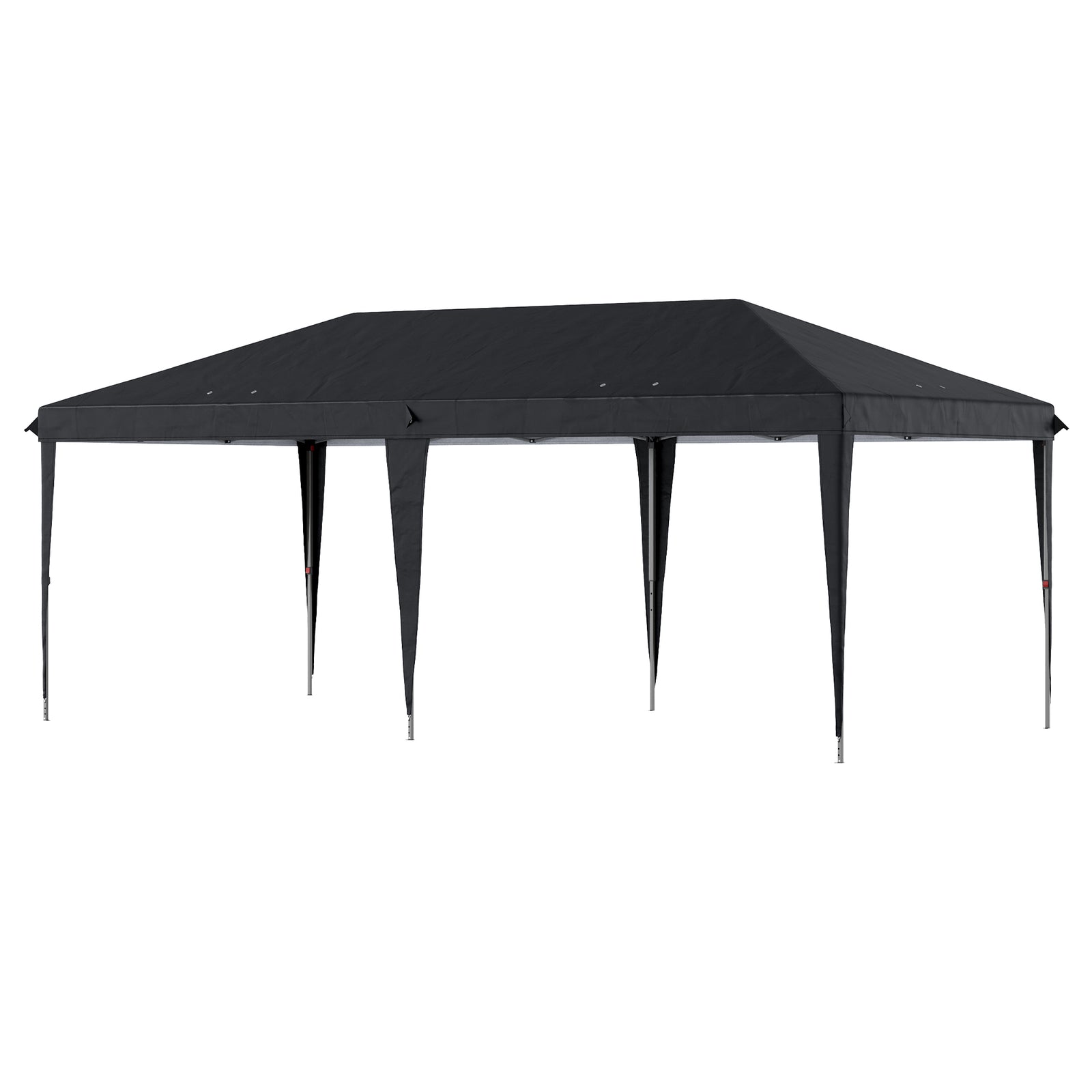 3 X 6 M Pop Up Gazebo Patio Party Event Heavy Duty Canopy | Black