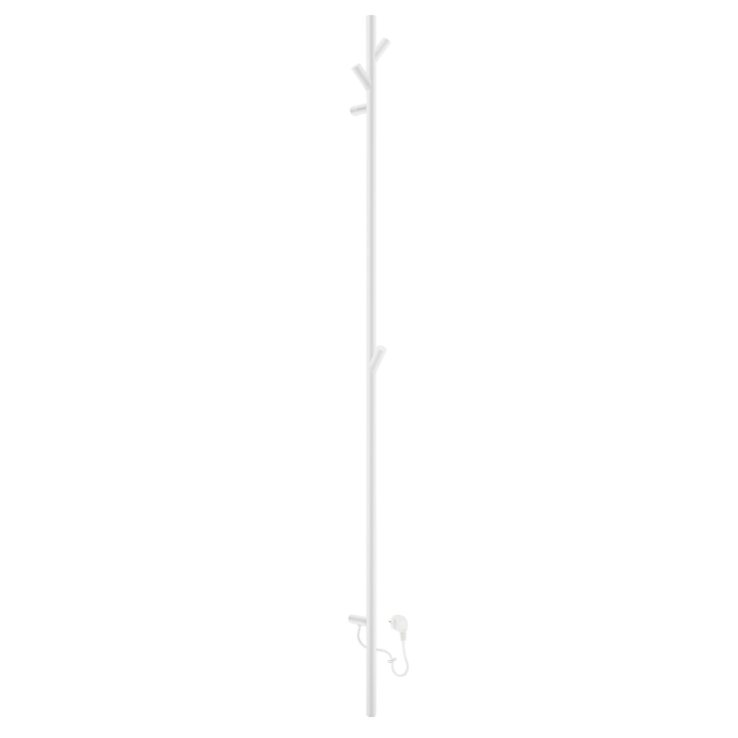 Stainless Steel Heated Tree Towel Warmer Bathroom Radiator | White