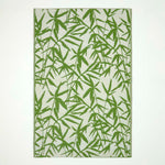 Luxury Outdoor Rug Waterproof Reversible For Garden Patio 100% Recycled, Green Zena Tropical | 180cm x 270cm | Green