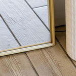 Akiko - Gold Metal Arched Mirror | 180cm x 105cm