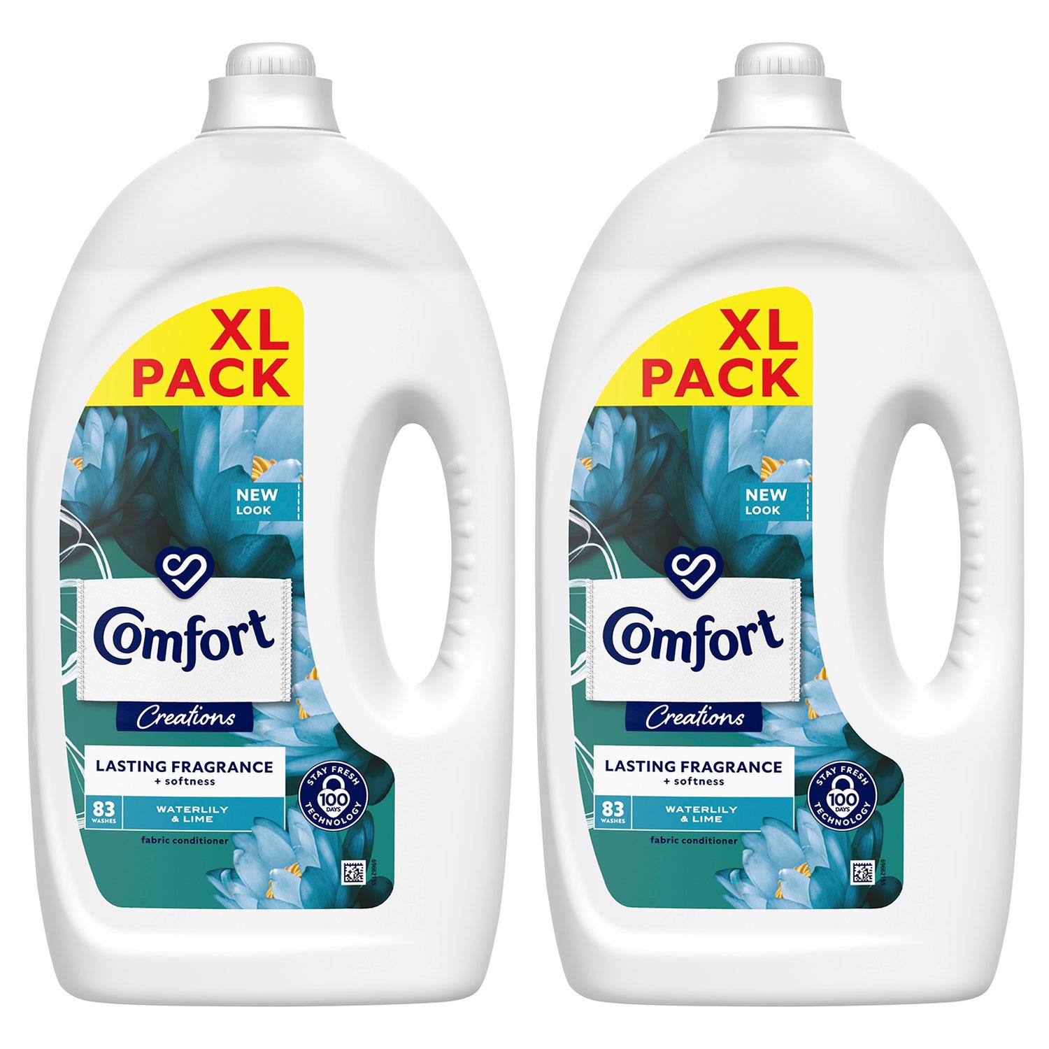 Fabric Conditioner Lasting Fragrance Waterlily & Lime 2.49l, 83w | Set-of-2