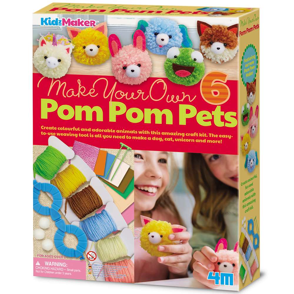 Kidzmaker - Make Your Own Pom Pom Pets