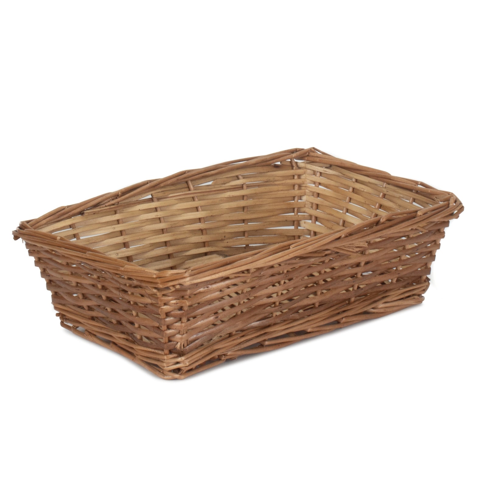 Tapered Split Willow Tray | Small | Brown
