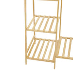 Bamboo Bedroom Garment Clothes Rack | Large | Natural