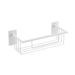 Shower Caddy, 30cm, Self-adhesive, White, Anti-corrosion Stick Collection
