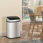 58/48l Sensor Dustbin Touchless Automatic Stainless Steel | Large | Brown