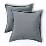 Plain Outdoor Cushion 45 X 45 Cm, Set Of 2 | 45cm x 45cm | Grey