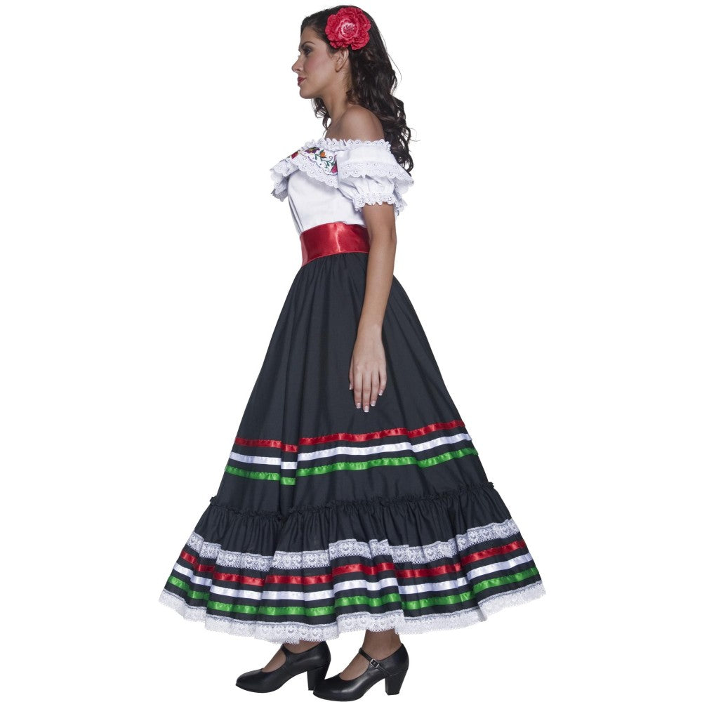 Authentic Western Sexy Senorita Costume | Small