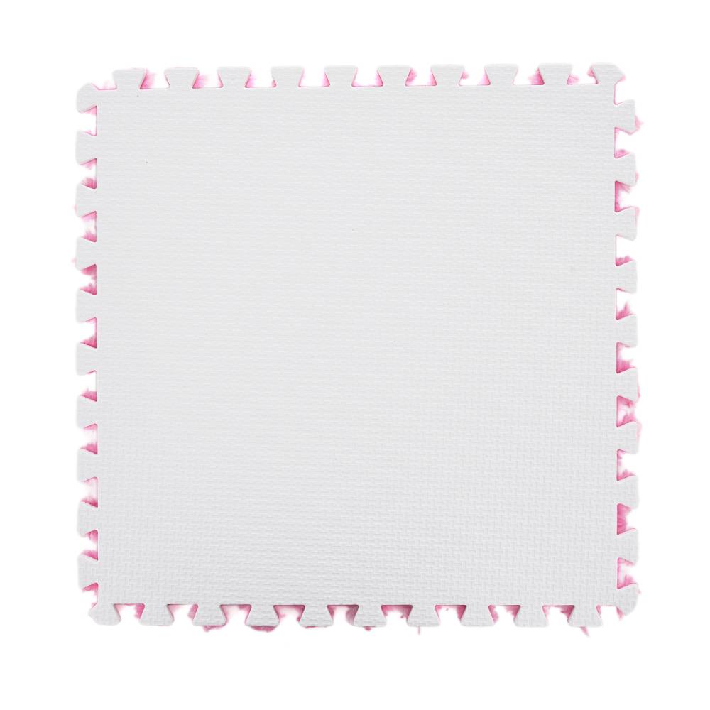 12pcs Interlocking Foam Play Mats For Kids – Soft, 30cm X 30cm Puzzle Floor Tiles | Magenta