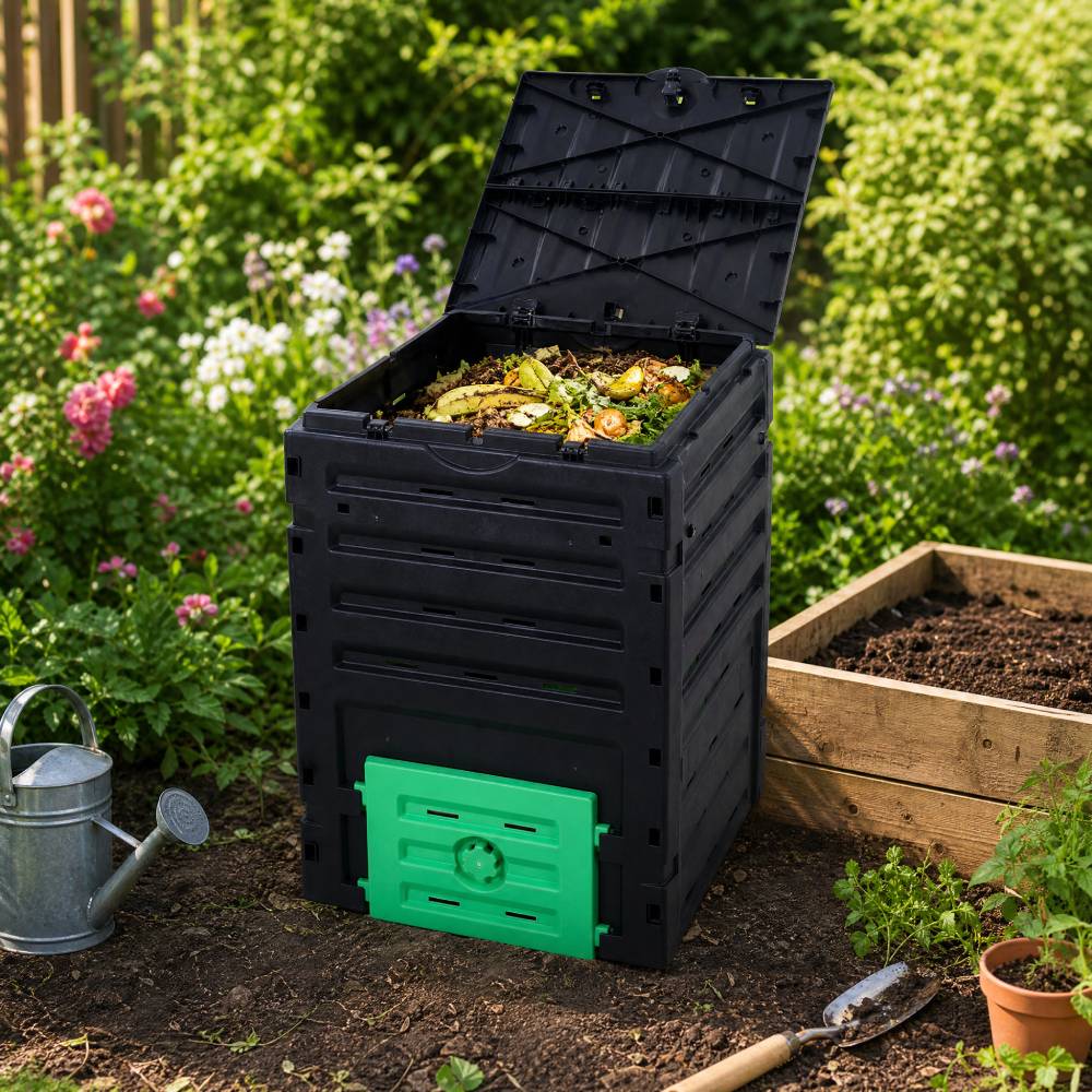 450l Garden Compost Bin Organic Waste Compost Converter