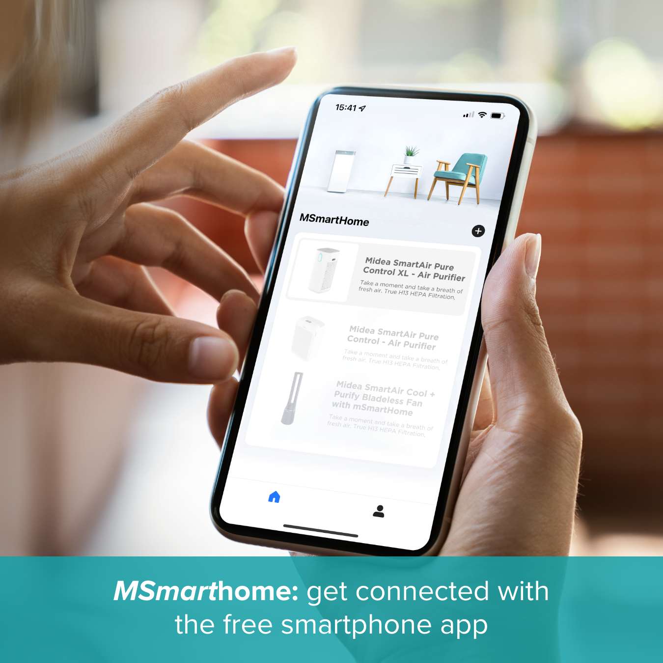 Pure Control – Odour Removing Air Purifier With Air Quality Sensor