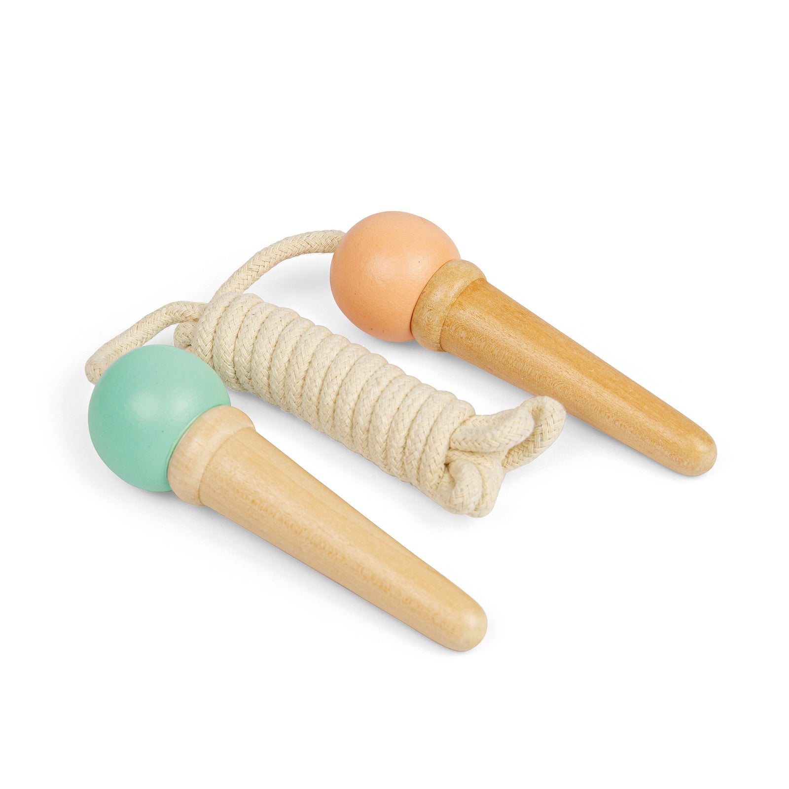 2pcs Wooden Ice Cream Skipping Ropes