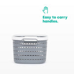 5l Ulana Woven Basket - Grey