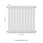 3310 Btu Horizontal Double Column Radiator