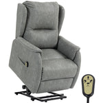 Power Lift Recliner Chair Dual Motor | Grey